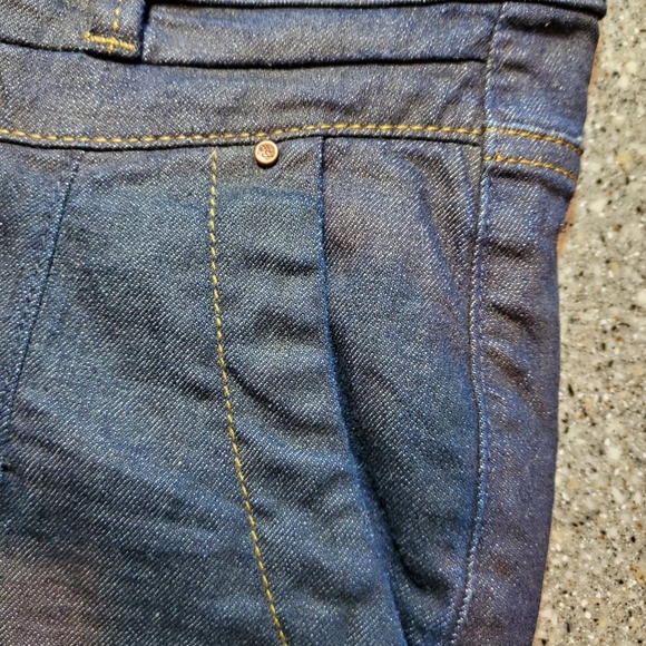 Zara Denim Rules by TRF Baggy Dark Blue Jeans High Rise - Picture 7 of 11